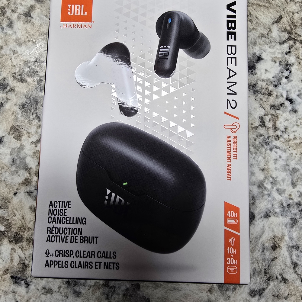 JBL Vibe Beam 2 Wireless Earbuds